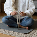 128 Hz Tuning Fork - STRESS RELIEVER + FREE Beginner Starting Guide