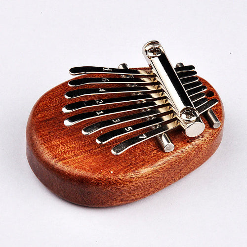 Portable Wooden 8 Key Kalimba + FREE Song e-book!