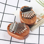 Portable Wooden 8 Key Kalimba + FREE Song e-book!
