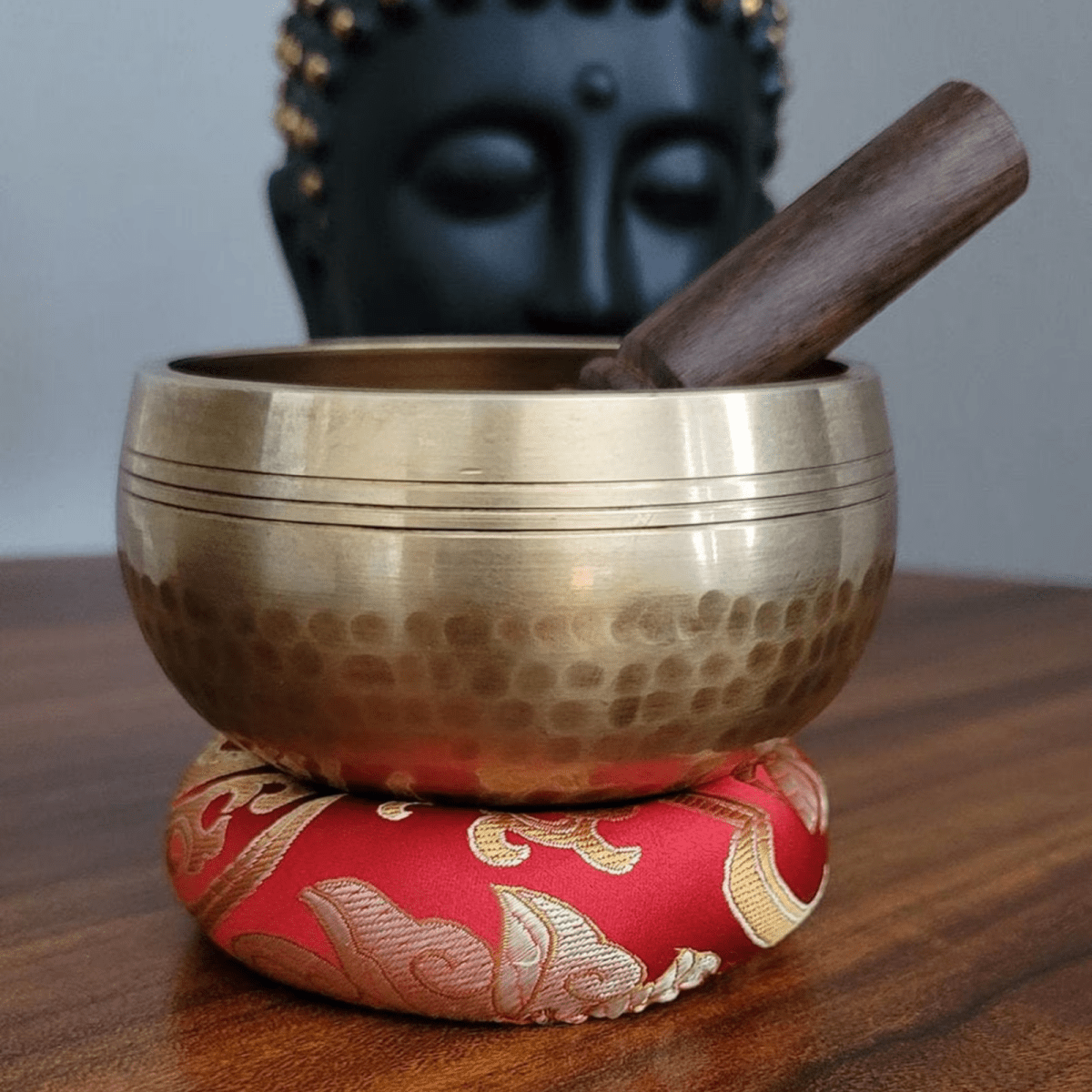 Tibetan Singing Meditation Bowl Set + FREE Meditation e - book! - Harmeloria